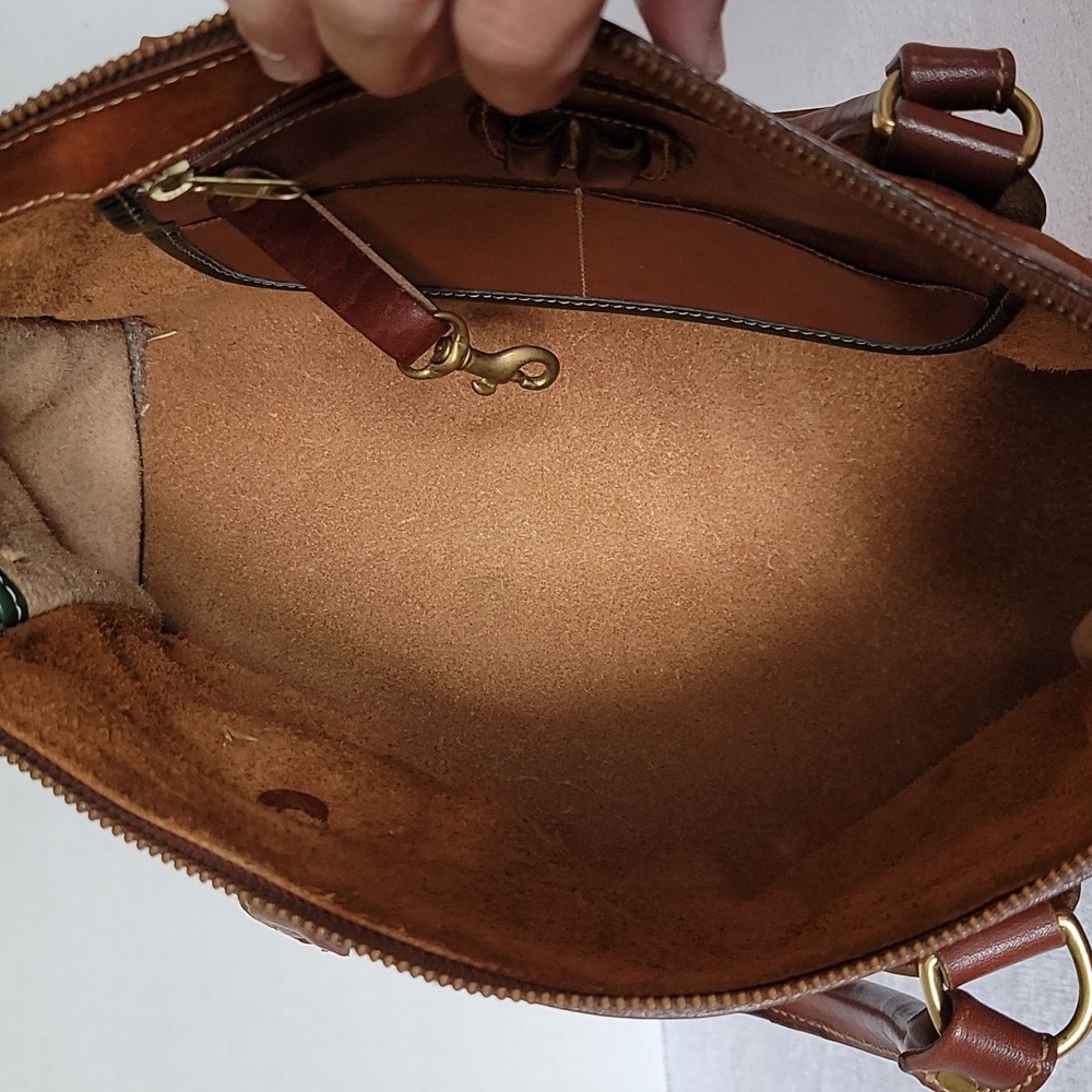 Brahmin vintage brown leather handbag - Picture 15 of 16